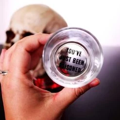 Cheapest 🎉 Bars You've Just Been Poisoned 3 Oz Shooter Glasses 👏 6 Cheapest 🎉 Bars You've Just Been Poisoned 3 Oz Shooter Glasses 👏 -BARS Sales Store youve just been poisoned halloween shooter glasses 3 800x
